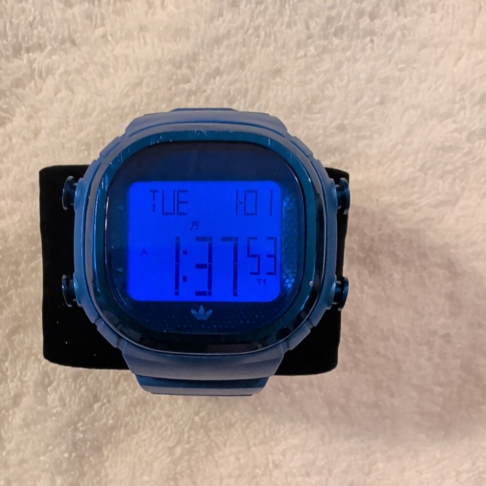 Adidas Originals Seoul ADH2138 Men's Digital Watch Quartz Blue Dial